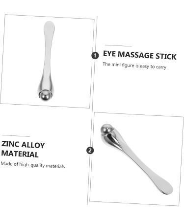 GLSTOY Stainless Steel Eye Massager Stick - Cosmetic Eye Care Applicator for Anti-Aging and Eye Protection - Buy Online on GoSupps.com