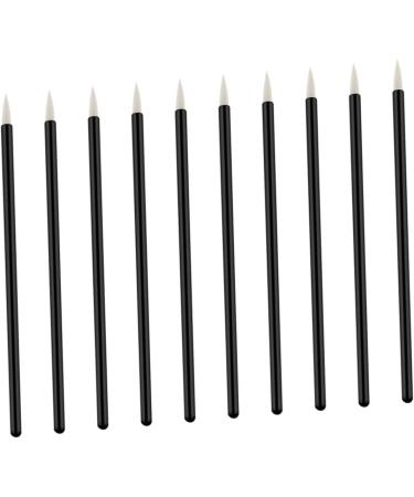 Mikinona 100pcs Eye Makeup Tools Cosmetics Brush 10X0.5X0.5cm White - Buy Online on GoSupps.com