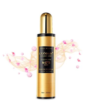 2023 New L'UODAIS Golden Lure Feromone Hair Spray L'uodais Hair Serum Hair Oil Long Lasting Hair Perfume Oil for Women and Men