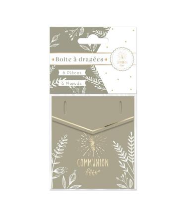 Pack of 6 communion favour boxes