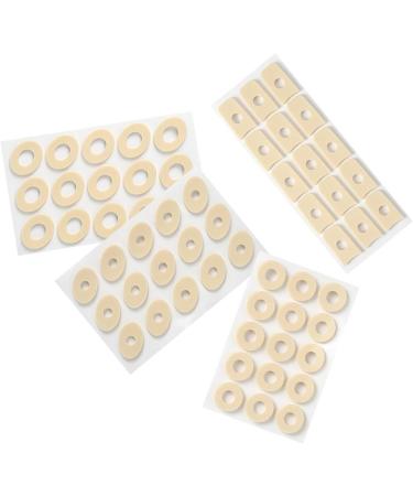 Healeved 8 Sheets Latex Corn Stickers Corn Cushions Toe Pads Toe Corn Remover Cushions Toe Pads Toe Separator Stickers Feet Corn Pad Latex Sponge Gasket Bulk - Buy Online on GoSupps.com