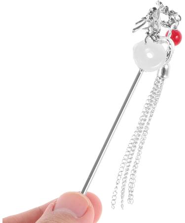 FRCOLOR Dragon Hair Stick Tassels Hairpin Chinese Hanfu Hair Stick Antique Style Hair - Buy Online on GoSupps.com