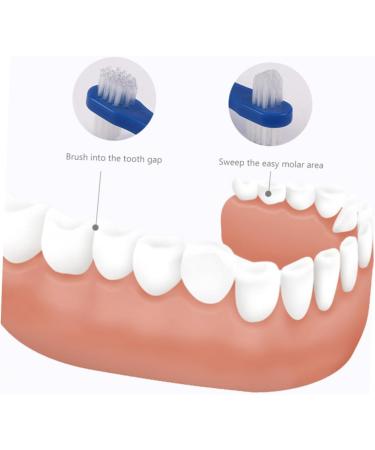 Magiclulu 3-Piece Prosthetic Toothbrush Set | Ideal Small Teeth Cleaning Tool for Denture Care - Buy Online on GoSupps.com