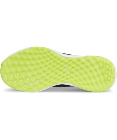 PUMA Men's Fusion Pro Golf Shoe - 46.5 EU | Navy & Silver Lime | International Shipping Available - Buy Online on GoSupps.com