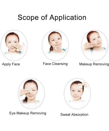 1000Pcs Disposable Cotton Pads for Makeup Removal & Nail Polish Wipes | Soft Absorbent Cotton Wipes for Face & Sun Repair Ideal for Easy Cleaning - Buy Online on GoSupps.com