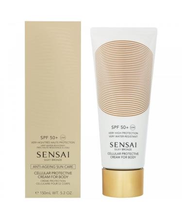 SENSAI CELLULAR PROTECTIVE Body Cream SPF 50+ 150ml | Best International Shipping & Skincare Protection - Buy Online on GoSupps.com