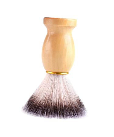NOLITOY 1Pc male wooden shaving brush bowl shaving for men man wooden shaving brush soft hair beard brush Nursing supplies round care brush pbt wooden handle mens shaving brush