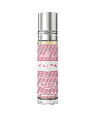 Al Rehab Pretty Pink Concentrated Perfume Rollerball for Women 0.2 Ounce 0.2 Fl Oz (Pack of 1)