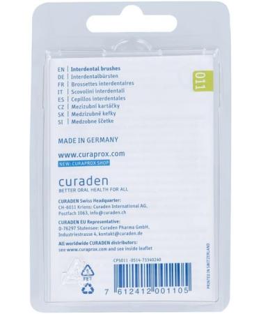 CURAPROX CPS 011 Interdental Brushes - XX Fine Green (5 Pcs) for Superior Oral Hygiene | Ships Worldwide - Buy Online on GoSupps.com