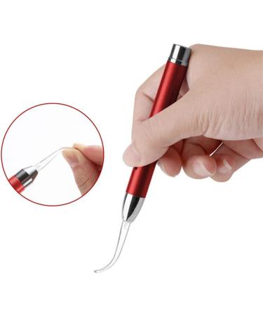 2 pieces of lighted earwax removal tool ear cleaner portable earwax cleaner kit gift set of earwax removal tool for children and family (Red) - Buy Online on GoSupps.com