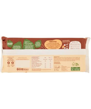 Misura Fibrextra Ciambelline Integrali Pack of 3 Whole Grain Donuts 100% Whole Grain Flour Soft Snack 230 g - Buy Online on GoSupps.com