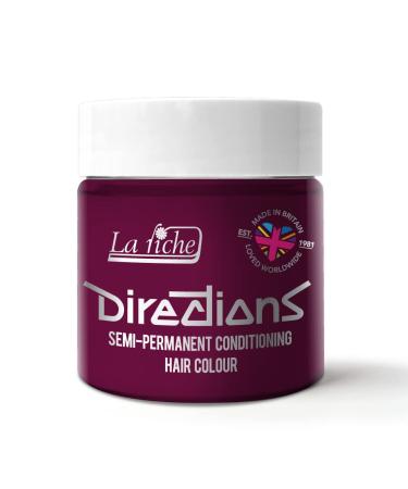 La Riche Directions Semi-Permanent Hair Color 100ml Tub - Dark Tulip Dark Tulip 100 ml (Pack of 1) - Buy Online on GoSupps.com