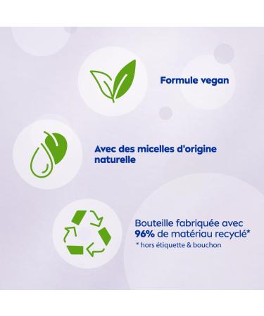 NIVEA MicellAIR SKIN BREATHE Micellar Water Sensitive Skin (5 x 400 ml) 3 in 1 make-up remover without fragrance or dye face eye & lip cleanser - Buy Online on GoSupps.com