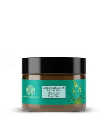 Forest Essentials Light Hydrating Facial Gel Pure Rosewater|Soothes & Renews Hydration|Unisex Face Gel|50 g