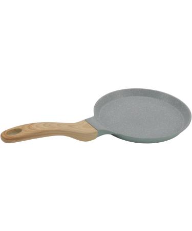 Verdant Touch Breakfast Frying Pan Nonstick Frying Pan Green Aluminum Alloy Glossy Breakfast Frying Pan with Ergonomic Handle for Kitchen 20cm/7.9in - Buy Online on GoSupps.com