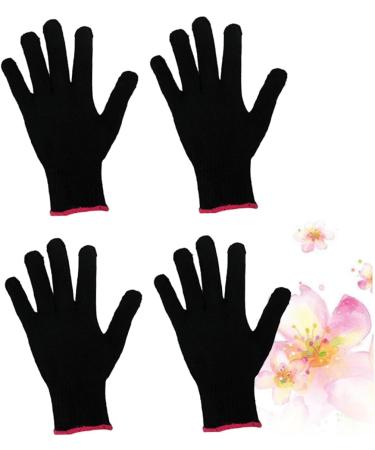 PRETYZOOM 2 Sets 4pcs Grill Gloves Silicone Bumps Proof Glove Hairdressing Tool As Shownx3pcs 21.5X12.2 cmx3pcs - Buy Online on GoSupps.com