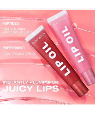 COSASTYA Lip Oil Moisturizing and layered application of Dudu Lip Jelly Lip Colored Lip Oil (6 PACK) - Buy Online on GoSupps.com