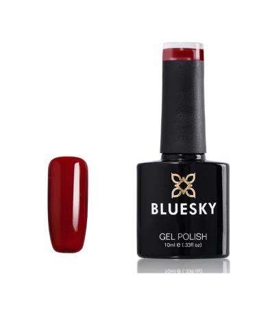 Bluesky Gel Nail Polish Sergeant 63924 Dark Red 10 ml Long Lasting Chip Resistant 10 ml (Requires Drying Under UV LED Lamp) Sergeant 10 ml (Pack of 1) - Buy Online on GoSupps.com