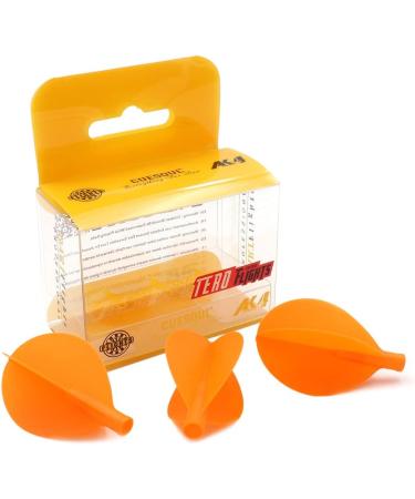 CUESOUL Orange AK4 Slim Shape Diamond Shield Teardrop Kite Big Wing Standard Dart Flights - Buy Online on GoSupps.com