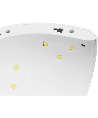 YORKING 36W UV LED Nail Dryer Lamp - 3 Modes for Finger & Toenail Gel Curing | Fast & Efficient Manicure Device - Buy Online on GoSupps.com