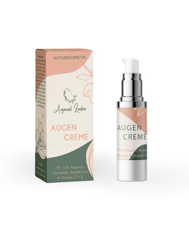Arganoel magic eye cream with 10% argan oil donates moisture without stimulating effective eye care against small dryness wrinkles natural cosmetics from Germany 1 x 30 ml - Buy Online on GoSupps.com