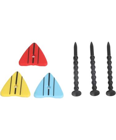 Height-Adjustable Golf Training Tees with Position Marking | Durable ABS Material | Versatile & Easy to Wear for Outdoor Practice - Buy Online on GoSupps.com