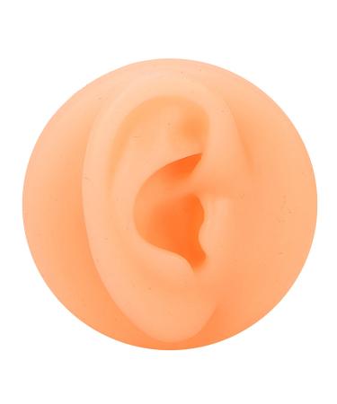 Silicone Earmo Human Earmo Silicone Ear Acupuncture Practicemo Reusable Simulation Ear Displaymo False Earmo (Right)