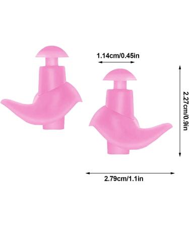 Silicone Screw Earplugs - Reusable and Comfortable Silicone Ear Plugs Suitable for Swimming Showering Bathing Surfing Snorkeling and Other Water Sports Dobooo - Buy Online on GoSupps.com