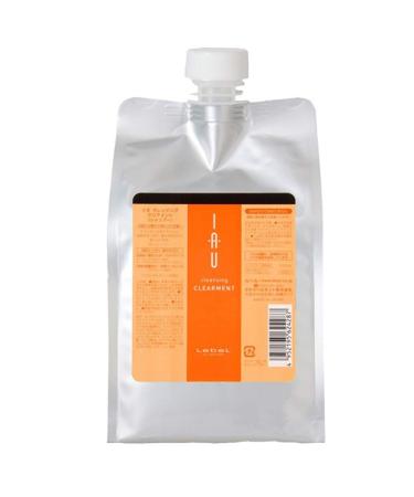 Lebel IAU Cleansing Clearment Hair Shampoo - 1000ml - Refill (Green Tea Set)