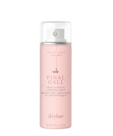 Drybar Final Call Frizz & Static Control Mist | Fights Frizz Tames Flyaways to Maintain Smooth and Shiny Blowouts 24 Hour Frizz Control & 72 Hour Static Control Blanc Scent 1.7 Ounce (Pack of 1)