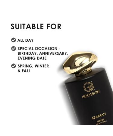 Arabian Unisex Parfum Eau de Parfum Intense - Woody & Seductive Mens Cologne - Foug re Ambery & Spicy Fragrance for Date Night - Lasting Wear - Luxury Perfumes for Men - Buy Online on GoSupps.com