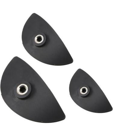 NOLITOY 12 Pcs Eyeshadow Eye Shadow Applicator Silicon Eye Shadow Stamp Eye Shadow Seal Tool The Lazy Crease 5*2.5cmx2pcs Blackx2pcs - Buy Online on GoSupps.com