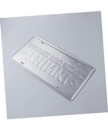 Cabilock Emblems Iron Painting Tin Signs Antique Signs Iron Sign Painting License Plate Iron Mark Vintage - Buy Online on GoSupps.com