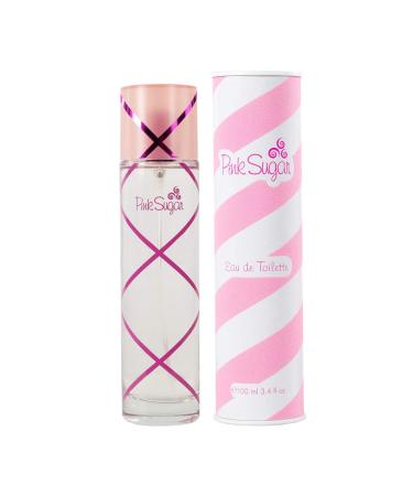 Pink Sugar Eau de Toilette Perfume for Women Floral + Fruity Scent Notes of Raspberry Cotton Candy and Vanilla Sweet and Sensual Fragrance 3.4 FL oz EDT