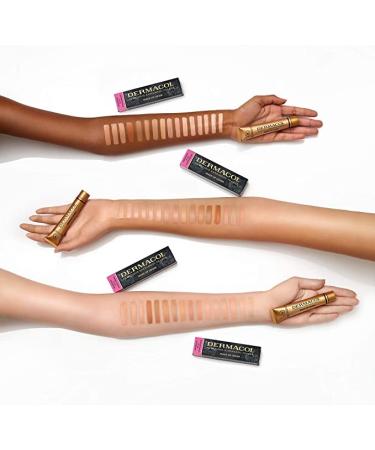 Dermacol High Cover Waterproof Hypoallergenic Foundation (215) - 100% Genuine Authentic - Buy Online on GoSupps.com