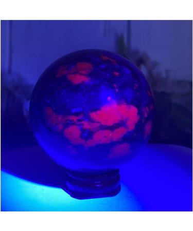 Natural Sphere Natural Gemstones Emeralds and Ruby Symbiotic Crystal Ball Hand Polished Spheres Quartz Decoration Gift 1pc (Color : 320-340g) - Buy Online on GoSupps.com