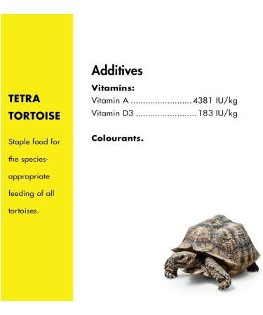 Tetra Tortoise Main Food for All Terrestrial Turtles for Proper Nutrition 500 ml - Buy Online on GoSupps.com