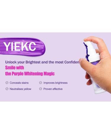 Purple Toothpaste for Teeth Whitening | V34 Colour Corrector & Stain Removal | Sensitive Teeth Booster - Buy Online on GoSupps.com