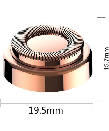 Buy Flawless Replacement Heads - Facial Hair Remover Accessories (2PC) | Original Rose Gold & Gold Options - Buy Online on GoSupps.com