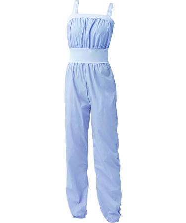 Lovdaswi Women's Lightweight Warm Up Rompers Pants - Blue | Size Large - Buy Online on GoSupps.com