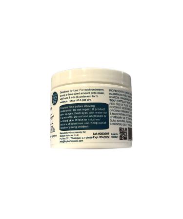 Pit Grit Underarm Scrub - All Natural Armpit Detox Exfoliation for Body Odor, Ideal for Use with Natural Deodorant - Buy Online on GoSupps.com