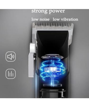 2-in-1 Electric Hair Clipper & Nose Hair Trimmer Digital Display Grooming Kit for Men | Adjustable Cutter Head - Buy Online on GoSupps.com