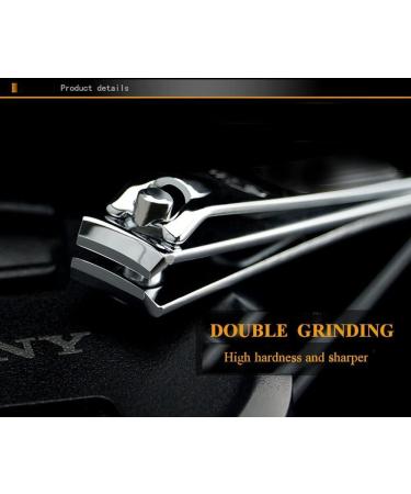 Professional 12-Piece Manicure & Pedicure Set | Stainless Steel Nail Clipper Kit | Travel Grooming Tools - Black - Buy Online on GoSupps.com