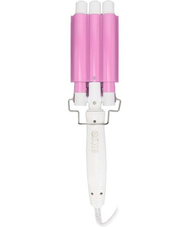 Ceramic 3 Barrel Curling Iron Wand for All Hair Types | Adjustable Temperature & 360 Swivel | Essential Styling Tool (US Plug - Buy Online on GoSupps.com