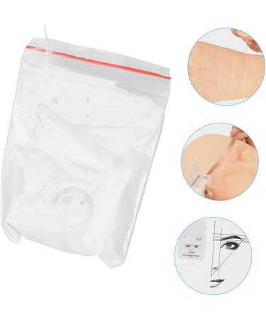 FOMIYES 2pcs Specialty Tools Pro Tools Eyebrow Measuring Tool Measuring Ruler Positioning Ruler Ink Make up 4.6x1.8x7.5cmx2pcs Whitex2pcs - Buy Online on GoSupps.com