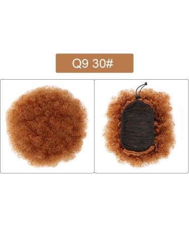 Hair Bun Hairpiece for Women Afro Puff Drawstring Ponytail Extension for Black Women Short Synthetic Hair Bun Curly Chignon Clip in Kinky Curly Drawstring Hairpiece Extensions Hair Chignons(30) - Buy Online on GoSupps.com