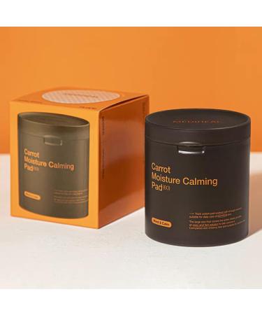 Mediheal Mediheal Carrot Moisturizing & Soothing Pads 60 Count 250ml Carrot Extract Facial Moisturizing & Soothing Pads for Sensitive Skin