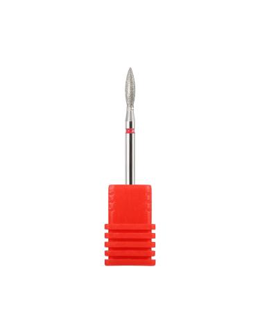 BNG Cuticle Bit for Cutter Gel Nails Nail Cutter Diamond Grinder Manicure Set Electric Nail File 3/32 Inch Professional Nail Drill for Removing Cuticles Nail Polish Salon Tool 1 item
