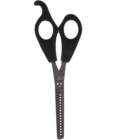 Bstepompre Stainless Steel Blade 6.3 Inch Thinning Shear Scissors Silver+Black - Buy Online on GoSupps.com