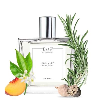 EMS Comvoy EDP Perfume for Men | Citrus Fresh Marine | Strong and Long Lasting Fragrance Spray | Luxury Gift for Him | (50ml / 1.7 Fl Oz)